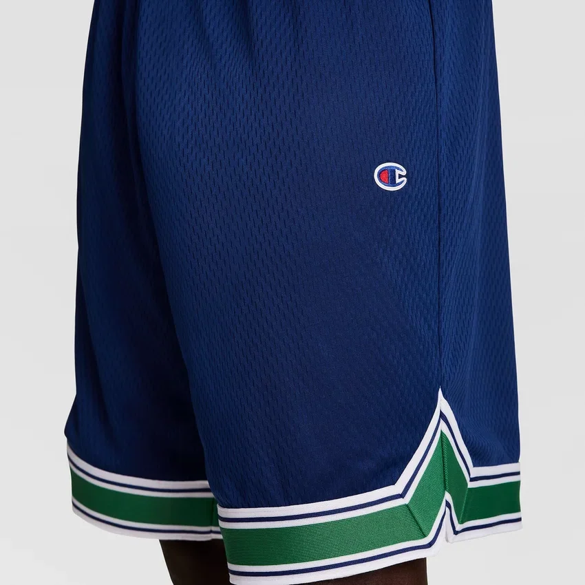 10" Gridiron Reversible Short, Script Logo