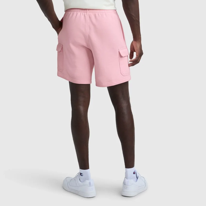 8" Fleece Cargo Short, C Logo