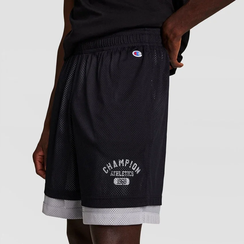 9" Gridiron Double Layer Short, C Logo