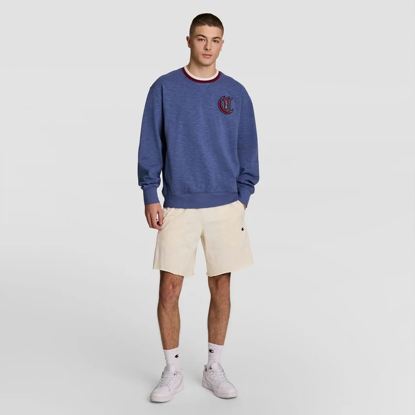 9" Modern Retro Washed Shorts, C Logo