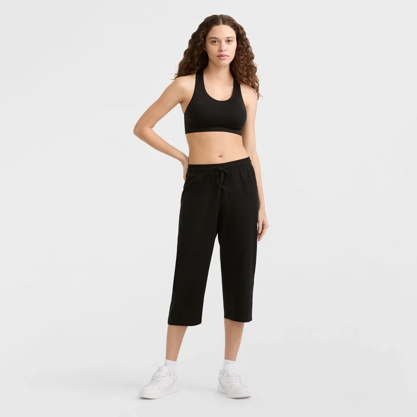 Lightweight Lounge Capri Pants, C Logo
