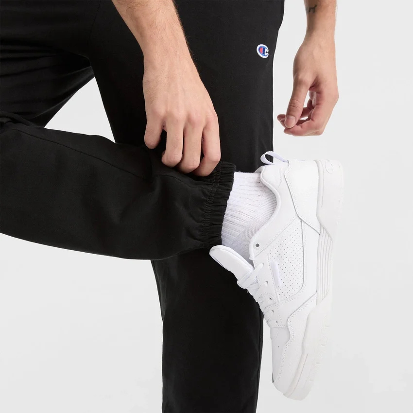 Lightweight Lounge Pants, Cinched Hem, C Logo