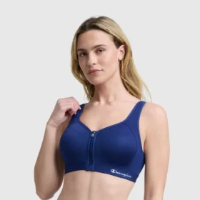 Motion Control Zip Sports Bra
