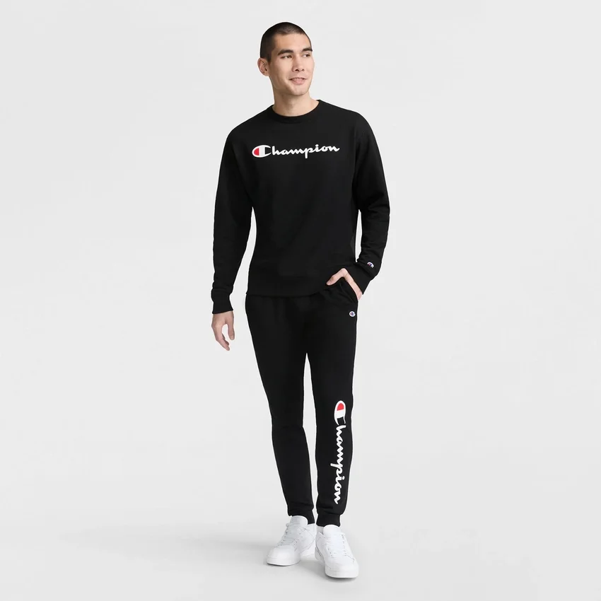 Powerblend Crewneck Sweatshirt, Script Logo