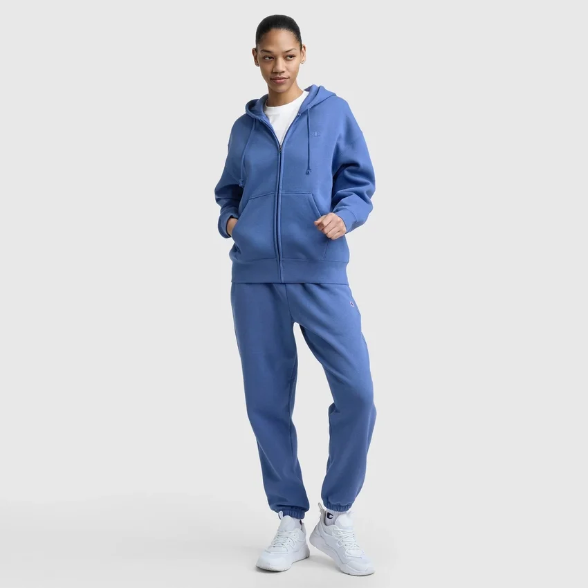 Powerblend Fleece Zip-Up Hoodie, C Logo