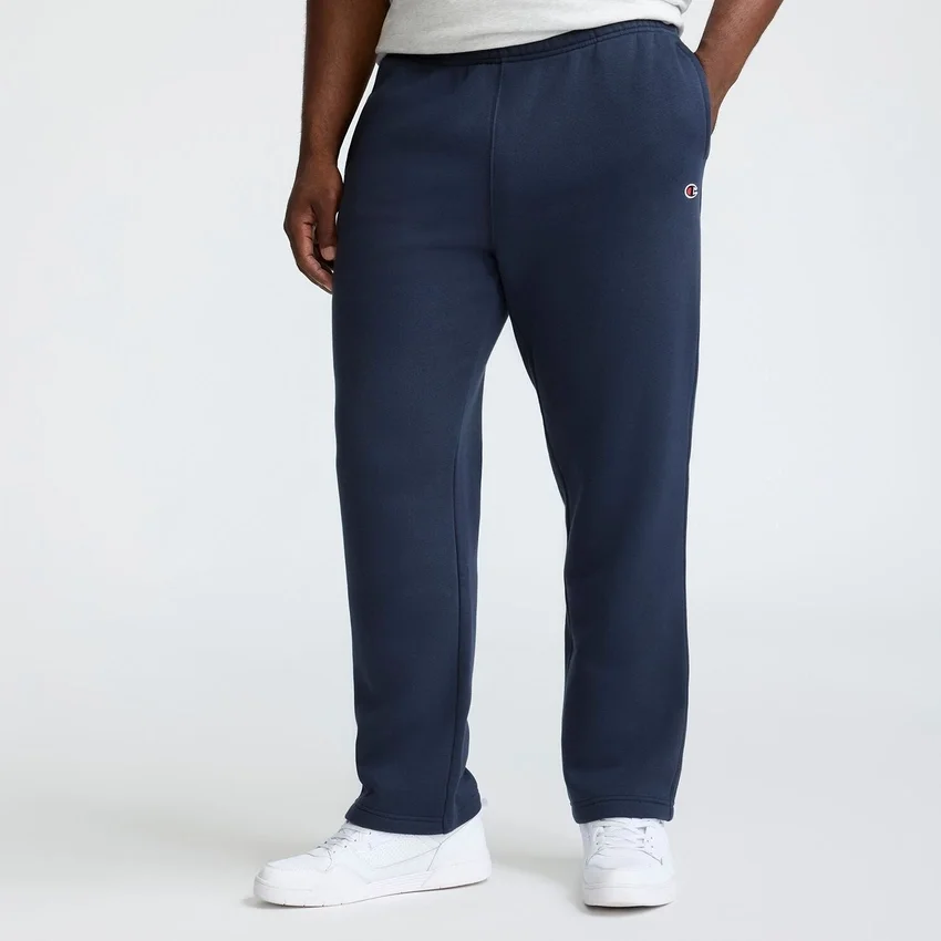 Powerblend Sweatpants, Open Hem, C Logo - Big & Tall