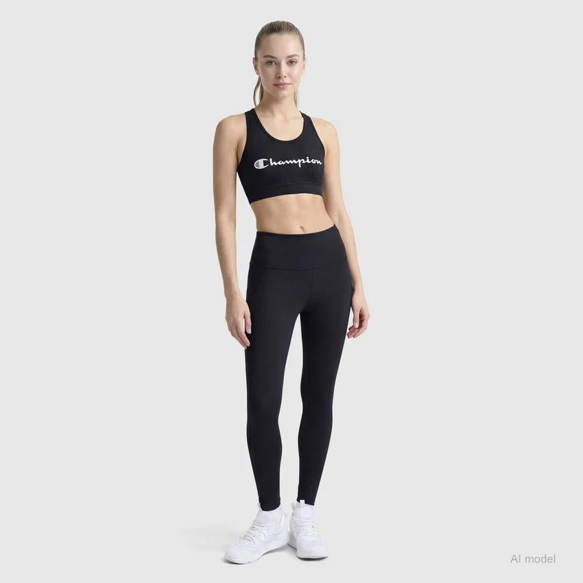 Sports Bra, Script Logo